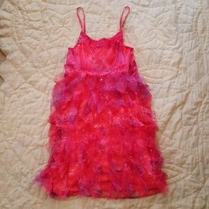Girls Justice sparkly dress, size 18